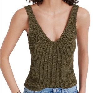 Madewell Monterey sweater tank